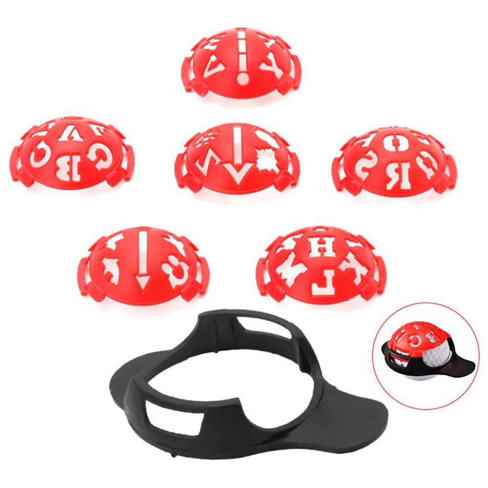 Mounchain 6 in 1 Golf Ball Line Liner Marker Template Drawing Alignment