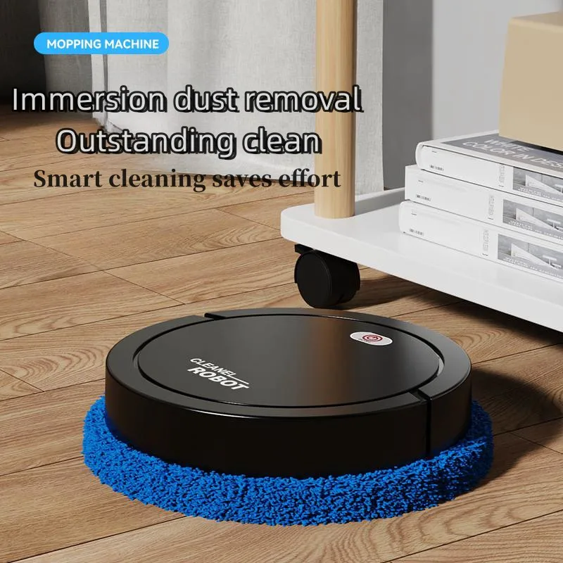 XIMEIJIE Robot de fregado inteligente carga USB batería de larga duración herramienta de limpieza del hogar barredora eléctrica húmeda y seca
