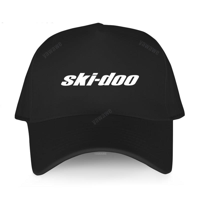 Baseball Kappe Hut Sport Bonnet Hysterese Hip Hop SKI DOO Papa hut im freien sommer Baseball Caps: black