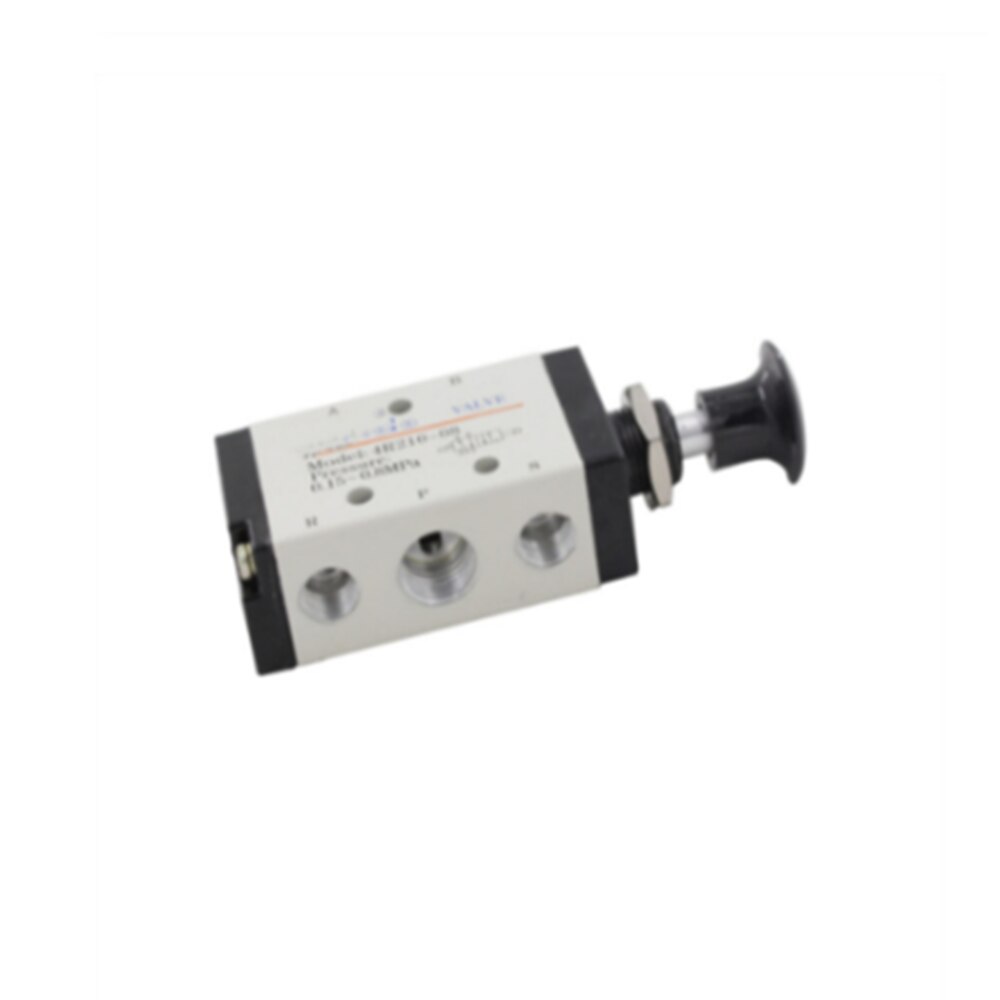 1Pc 5 Port 2 Position 1/4" BSP Hand Operated Air Valve Manual Pneumatic Controller 4R210-08