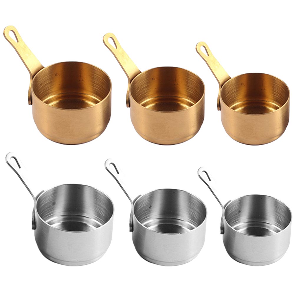 Roestvrijstalen melkpot Steelpan Anti-aanbak kleine pan Minipotten met handvat voor het opwarmen van melkkokken Papnoedels
