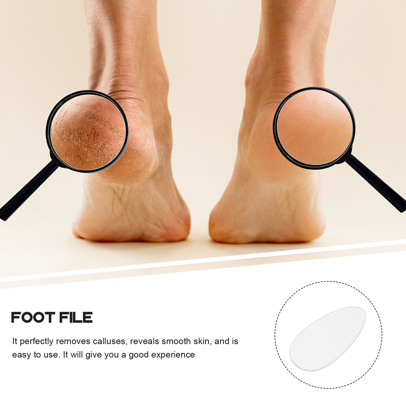 Foot File Foot Scraper for Callus Removal Dead Skin Removal Tool Foot Care Supply