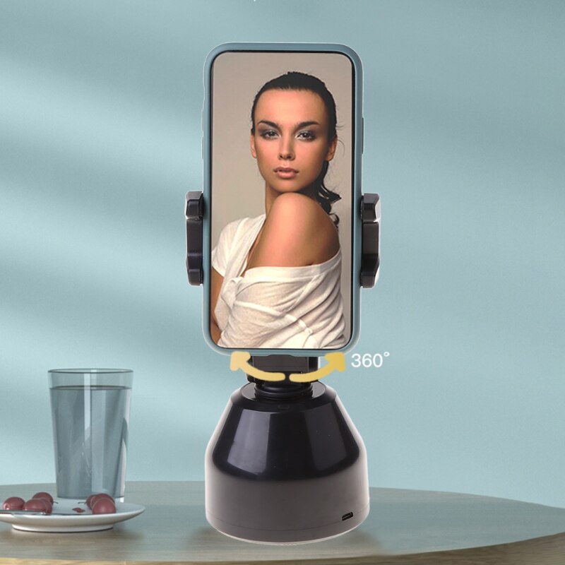 Intelligente Selfie Schießen Gimbal 360 Auto Gesicht Tracking Kamera Telefon Halter B95C