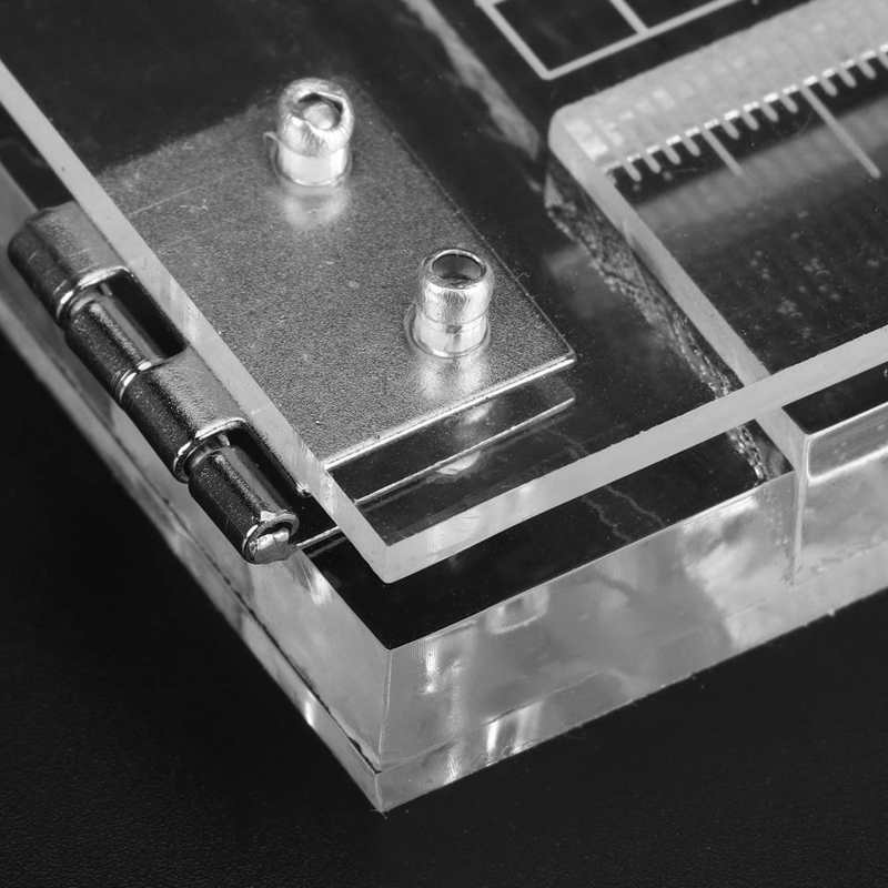 Stamp Platform Positioning Tool Transparent Stamping Template DIY Stamping Platform Tools for Home Office