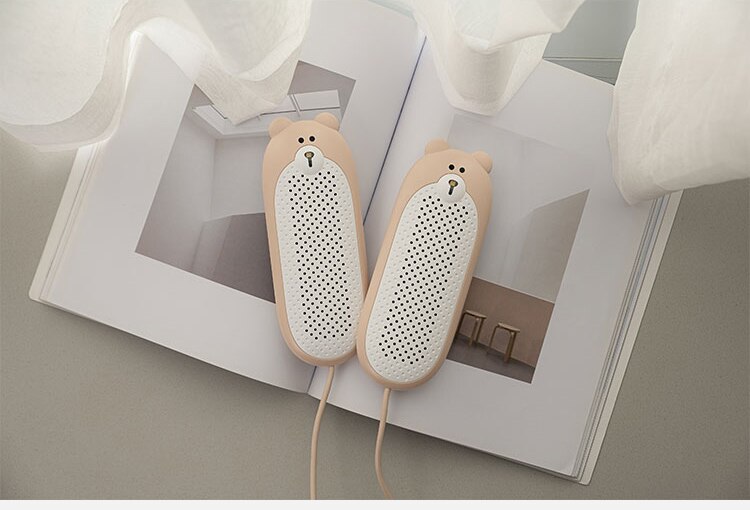 UVC sterylizator suszarka robić butów UV światło Sterlizer stała temperatura suszarka robić butów USB grzejnik dezodorujący w ultrafiolecie: lekki różowy