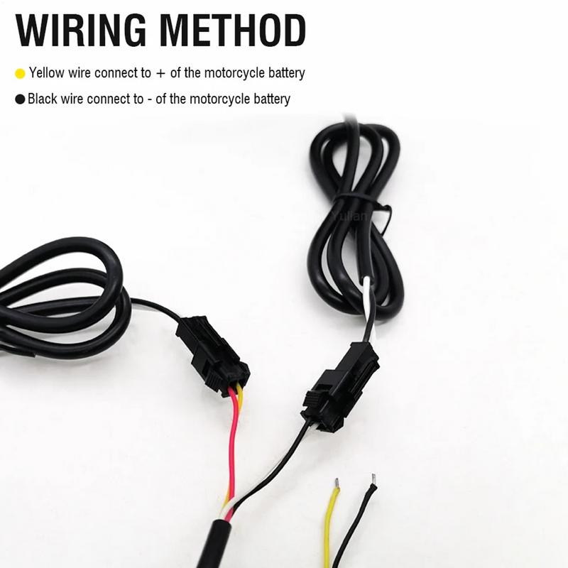 Motorcycle Bluetooth Speaker 12-80V Universal Hifi Sound Motorcycle Stereo Weatherproof Audio Amp System Handlebar Speaker