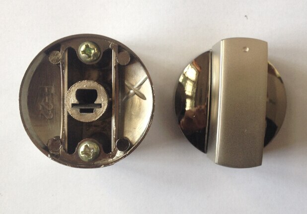 Gasbrander knop 6mm diameter 0 graden zink alloy knoppen