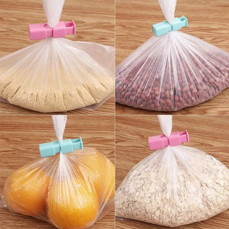 12/1pcs Lagerung Lebensmittel versiegelung clips wieder verwendbare Kunststoff-Taschen dichtung klemme für Snack brot Haushalts korn Gemüse Aufbewahrung klemme