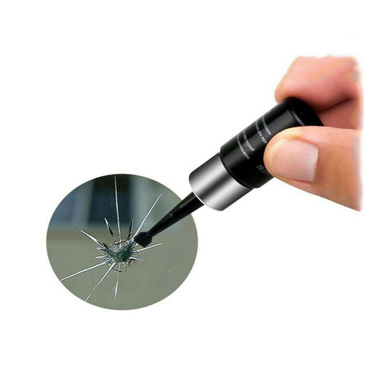 Windscreen Windshield Repair Kit Tool Glass Corrector Crack Repairing for Car JS23