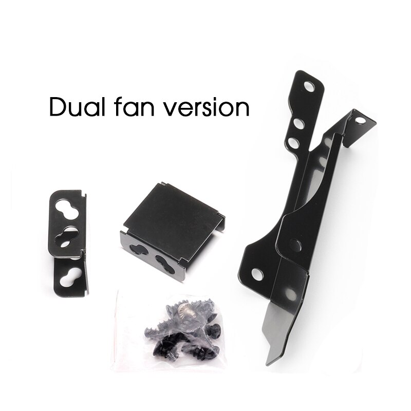 Universal 120/140mm Mining Rig Fan Brackets - GPU Exhaust Holder Clips - IKon