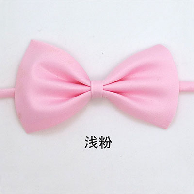 16 cores pet laço para cães e gatos ajustável gravata do cão laço colar filhote de cachorro grooming acessórios para festa de casamento do animal de estimação: Rosa