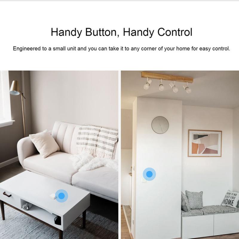 Sonoff snzb -01 trådløs bryter smart hjem zigbee versjon praktisk knapp fungerer med sonoff zigbee bridge ifttt ewelink app