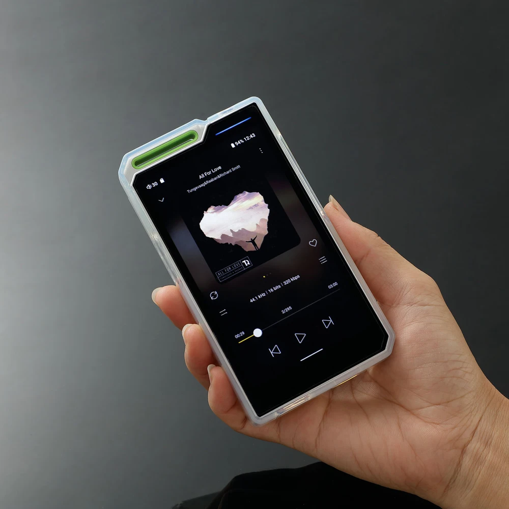 Soft Cover Crystal TPU Clear Case for Hiby R4 / R4 EVA