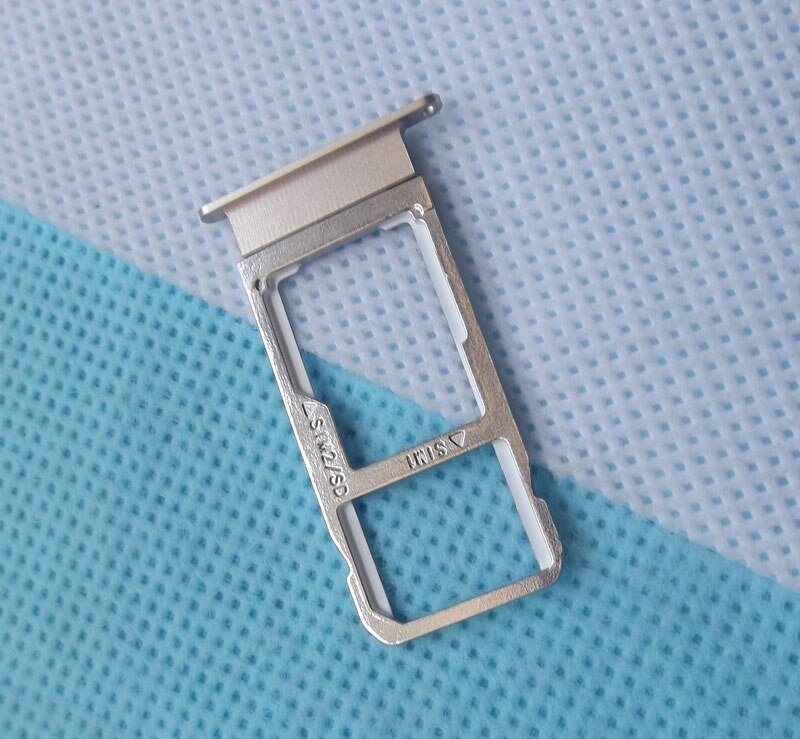 Original ulefone p6000 plus SIM Card Holder Tray Card Slot For ulefone p6000 plus Cell Phone: gold