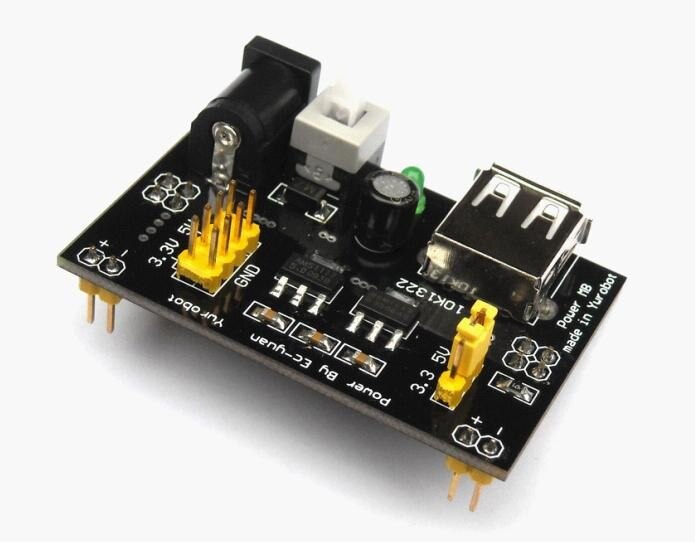 Module d'alimentation spécial de panneau d'arrêt noir compatible 5 v 3.3 v électronique