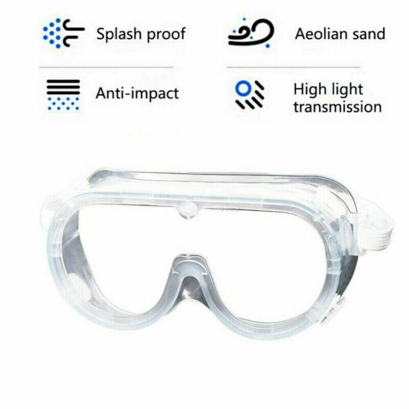 Safety Lab Glasses Protective Goggles Driver Chemical Industrial Eyewear