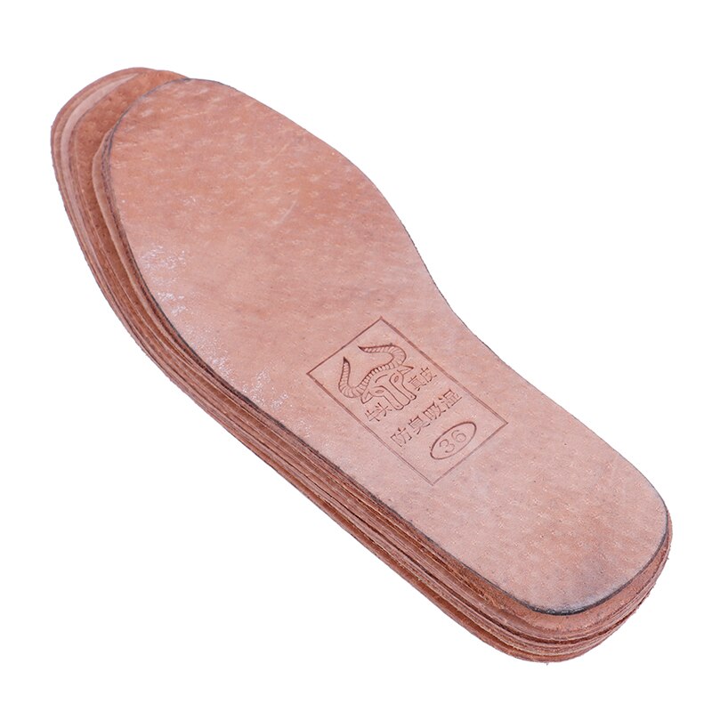 Plantillas de cuero transpirable para hombre y mujer, zapatos desodorantes ultrafinos, oferta, 36-42, 1 par Herramientas para calzado de acampada y deportes al aire libre
