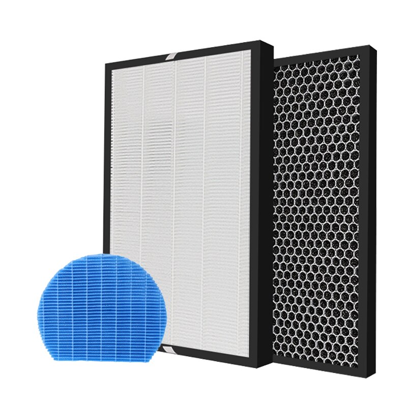 FZ-D40HFE FZ-D40DFE FZ-A61MFR/FZ-A60MFE HEPA filter&Carbon filter& humidifier filter Replacement For Sharp Air Purifier KC-D40E: Default Title