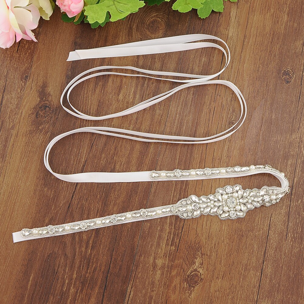 Zms 379 strass riem, trouwriem, bruidsriem, bruidsaccessoires, bruidsaccessoires, bruidsmeisjesriem, riem voor avondjurken