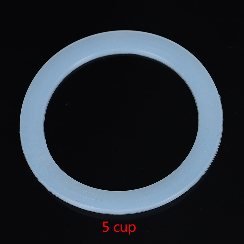 1 Stuk Koffie Rubber Ring Bialetti Pakking Flexibele Wasmachine Pakking Vervanging Voor Kopjes Moka Pot Espresso Koffiezetapparaten Deel: Donker Kaki