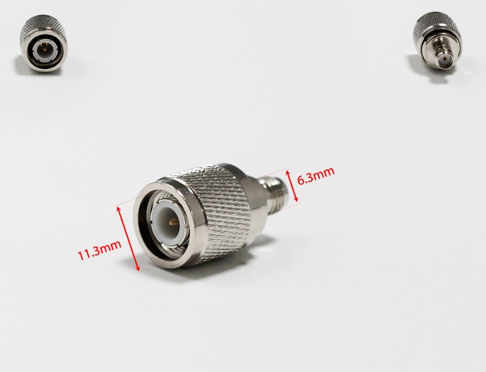 1 stück TNC Stecker auf Sma-buchse RF Coax Modem Konverter Stecker Gerade Nickelplated