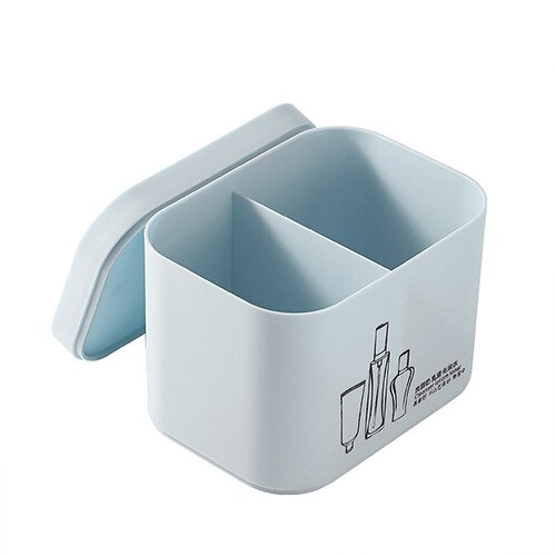Cosmetic Storage Box Plastic with Lid Finishing Box Thickening Large Superimposed Compartment Mask Box Skin Care Products