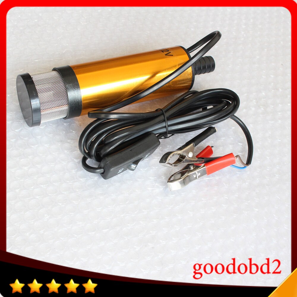 DC12V 12L Oil for Fuel water oil Fluid Sump Extractor Transfer Pump for Electric car Oil Engine Camping Submersible Aluminium 01