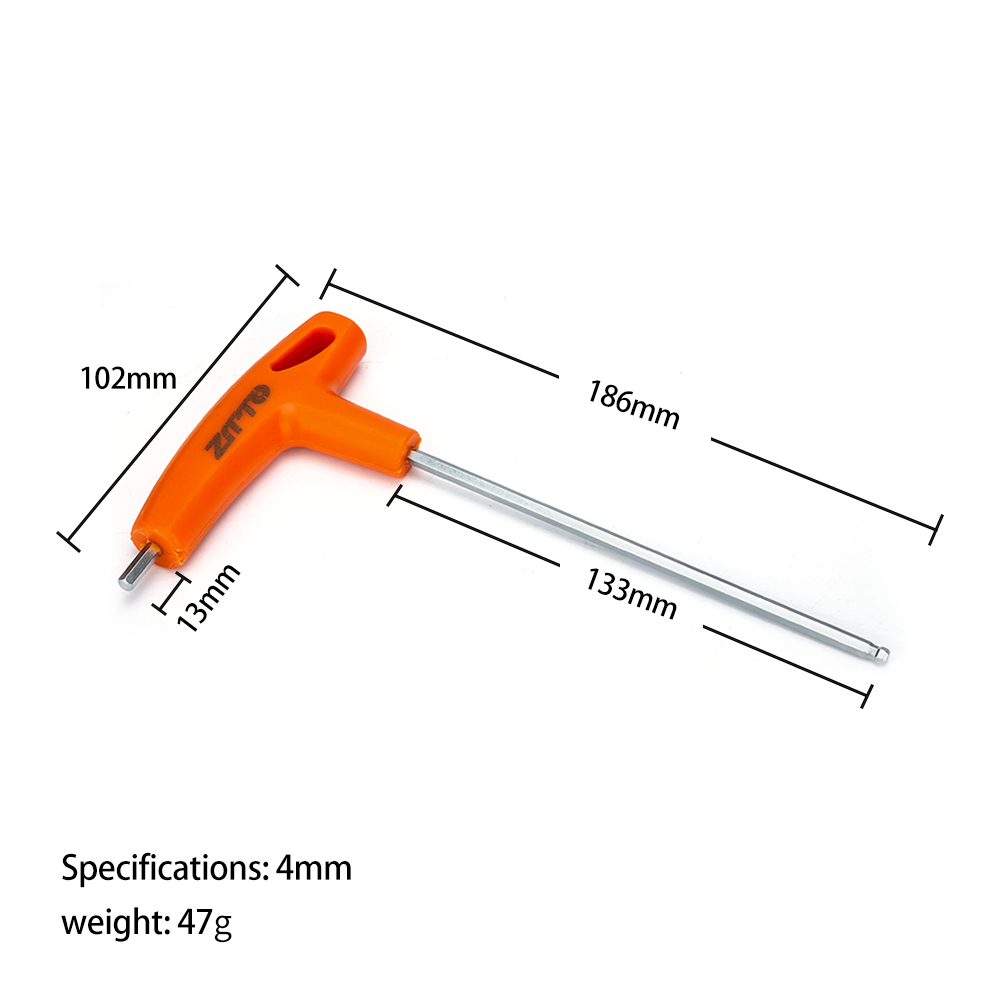 ZTTO llave hexagonal Universal llave Allen herramienta de mano 2/2, 5/3/4/5/6/8/10mm adaptador de presión rápida bola/cabeza plana acero cromado: Gris