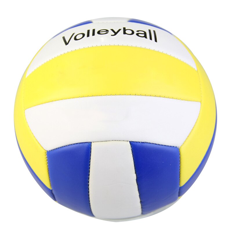 Standard Size 5 Volleyball PU Leather Match Volleyball Indoor Outdoor Training Ball Soft Touch Beach Volleyball Diameter 21.5cm