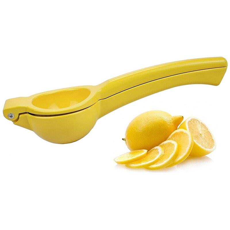 ! Handheld Lemon Lime Juicer Manual Fresh Juice Squeezer Extractor Heavy Duty Metal Orange Citrus Fruit Hand Held Press