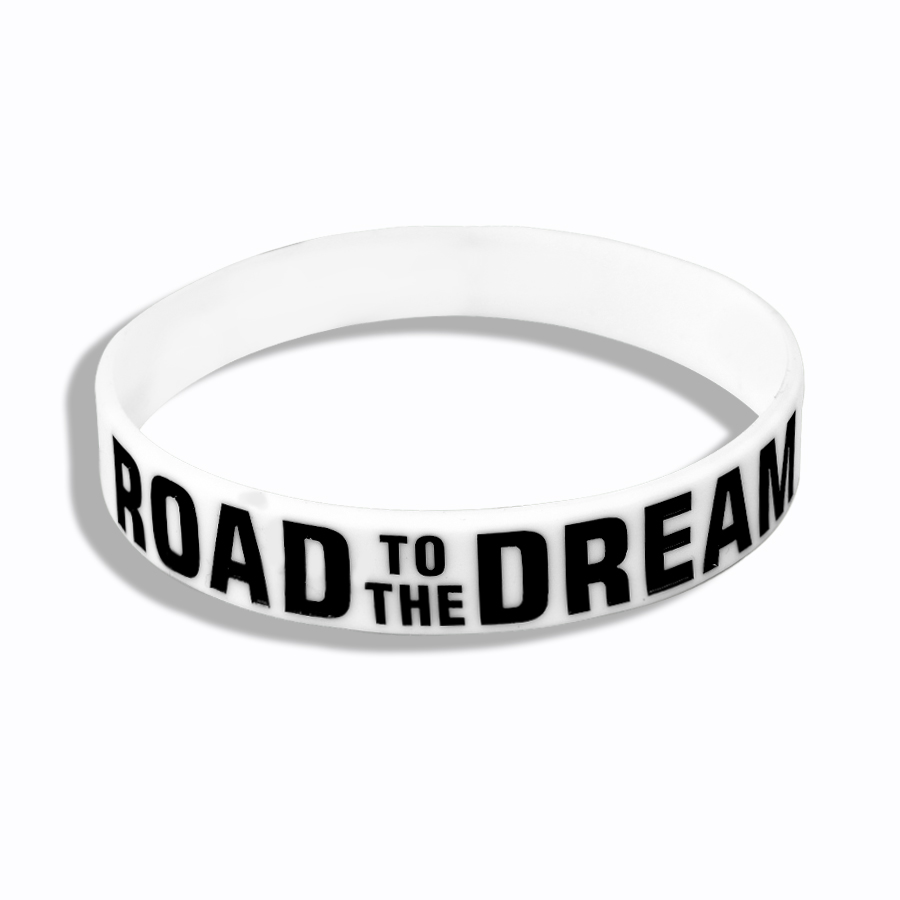 Pulsera motivacional de "Never Witch Up", pulsera deportiva de silicona elástica con confianza en el éxito, de joyería para entretenimiento y ocio