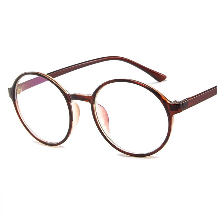 Monturas para gafas redondas Unisex, monturas para gafas redondas, redondas y transparentes,