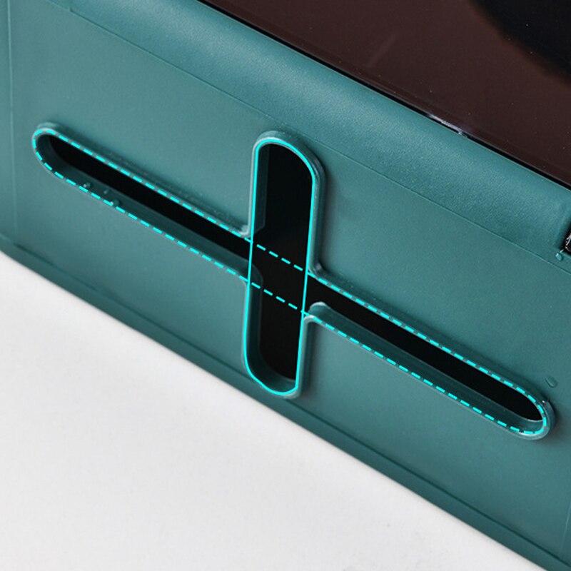 Bathroom Toilet Wall Mounted Tissue Box Paper Holder Toilet Dispenser Wall Mounted Roll Paper Storage Box Free Punching