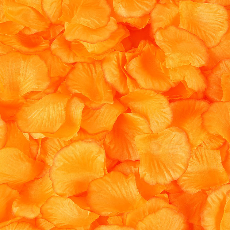 MOLANS 500pcs 5*5cm Silk Imitation Rose Petals for Wedding Decoration Muti-color Fabric Flower for Proposal Arrangement Ornament: 28