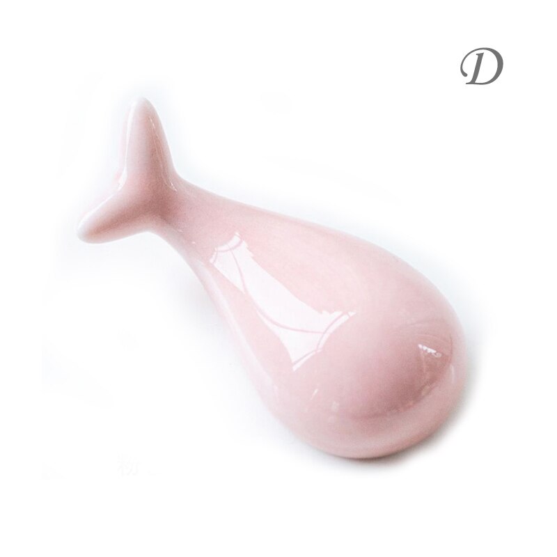 3*3.5*7cm Karikatur Keramik Essstäbchen Halter Wal Form Essstäbchen Matte Küche Kunst Handwerk Geschirr Essstäbchen Stand: D