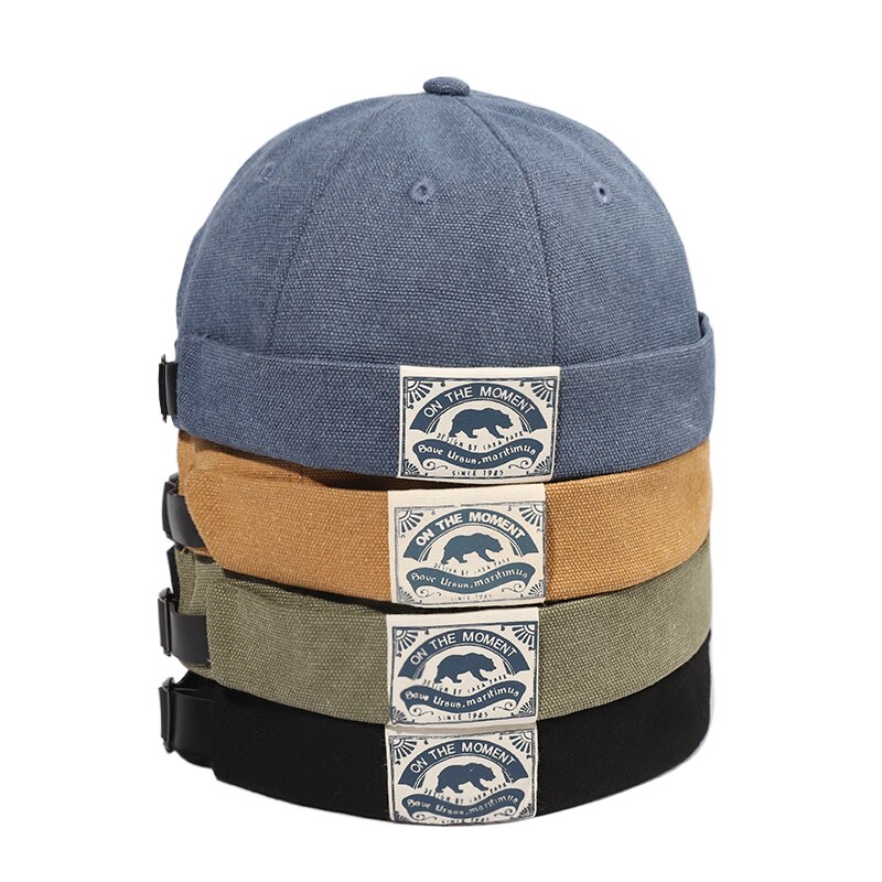 Fall Mannen Hoeden Vrouwen Hoeden Verhuurder Hoeden Meloen Huid Mutsen Effen Kleur Mode Persoonlijkheid Hoeden Unisex Straat mode