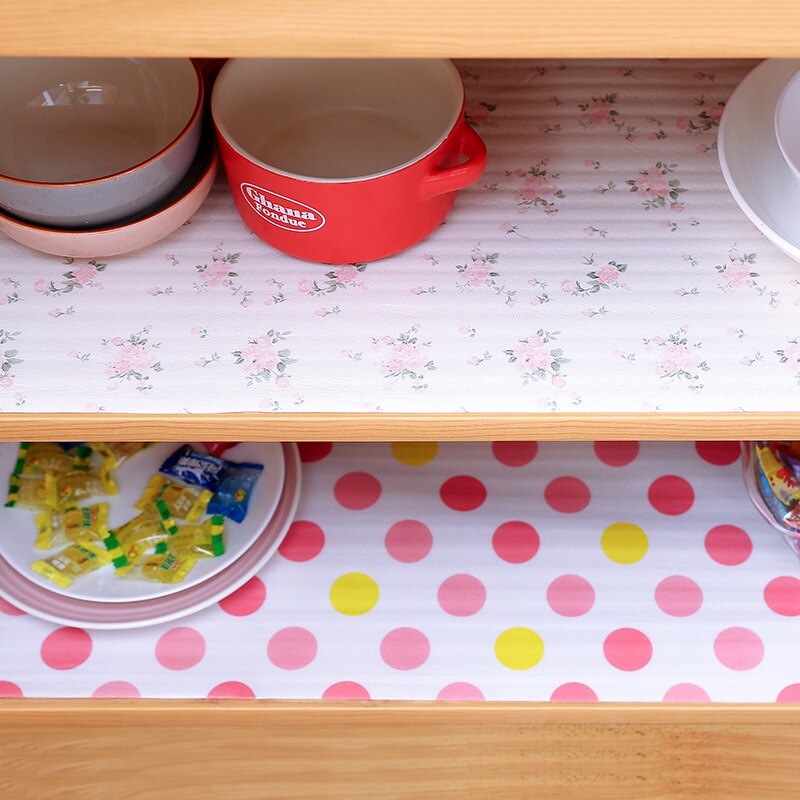 Waterdichte Keuken Tafel Lade Mat Kast Plank Liners Contact Papier Kast Mat Mildewproof Keuken Mat Voor Lade