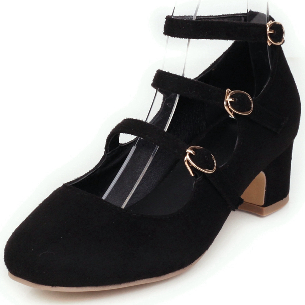 SARAIRIS Classic Female Thin Belt High Heel Leisure Sandals Dress Wedding Bride Round Toe Pumps Women Summer Shoes Woman: Black / 10