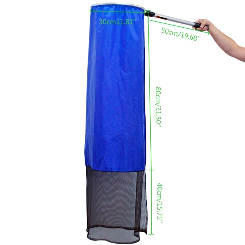 2022 Aquarium Japanese Koi Sock Net Fishing Net Fish Landing Net Catching Net Soft Mesh Basket