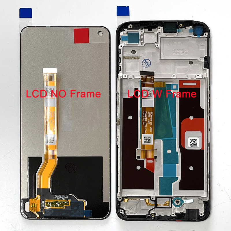 6.6 &quot;originale M &amp; Sen per Oppo Realme 8i RMX3151 schermo LCD Touch Screen Panel Digitizer per Realme 8i Display Frame