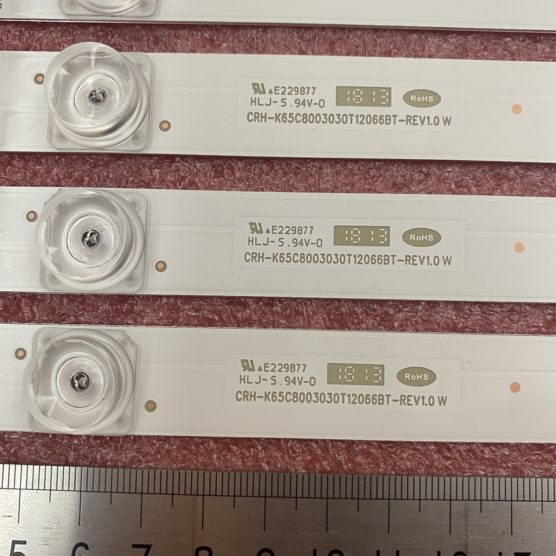 12pcs/set LED backlight bar For Haier 65UG6550G 65UGX3500 65UG6550GA LVU650CSDN CRH-K65C8003030T12066BT-REV1.0