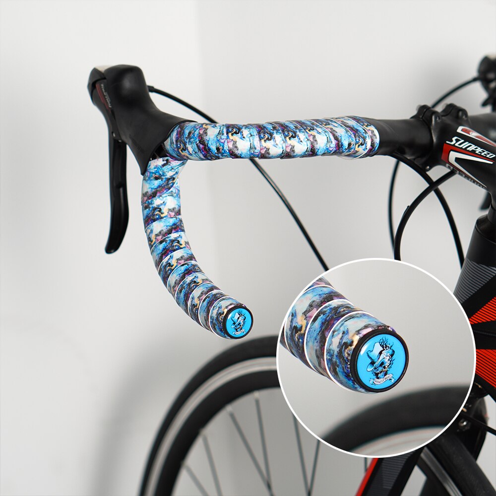 Chooee Bike Accessories Bicycle Handlebar End Plug MTB Grip Bar Plug Road Bike Handlebar Tape Caps PVC Bar Ends Plugs 1 Pair