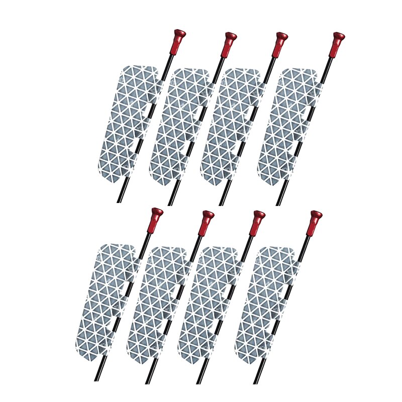 Performance Bicycle Wheel Reflector Bicycle White Light for Your Night Ride No Air Drag: 8PCS