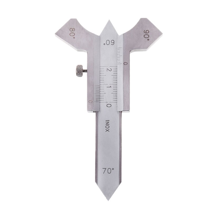 0-20Mm Weld Gauge Lasnaad Gauge Las Inspectie Gauge Remklauw Hoek Heerser