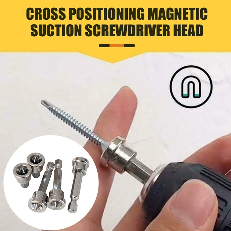 Drilling Bits Plasterboard Screws Locating Batch Head Locating Batch Head Screwdriver Bits PH2 Drywall Dimpler Bits Tools