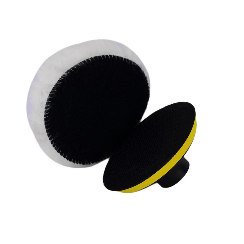 5 pièces/ensemble 4 pouces tampon de polissage Auto voiture polissage éponge roue Kit avec M10 adaptateur de forage tampon haute brut de chute
