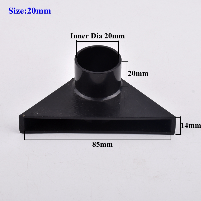 1Pc Aquarium Fish Tank Eendenbek Sprinkler Universele Verstelbare Water Output Driehoek Sprinklers Tuin Waterleiding Connector: Rood