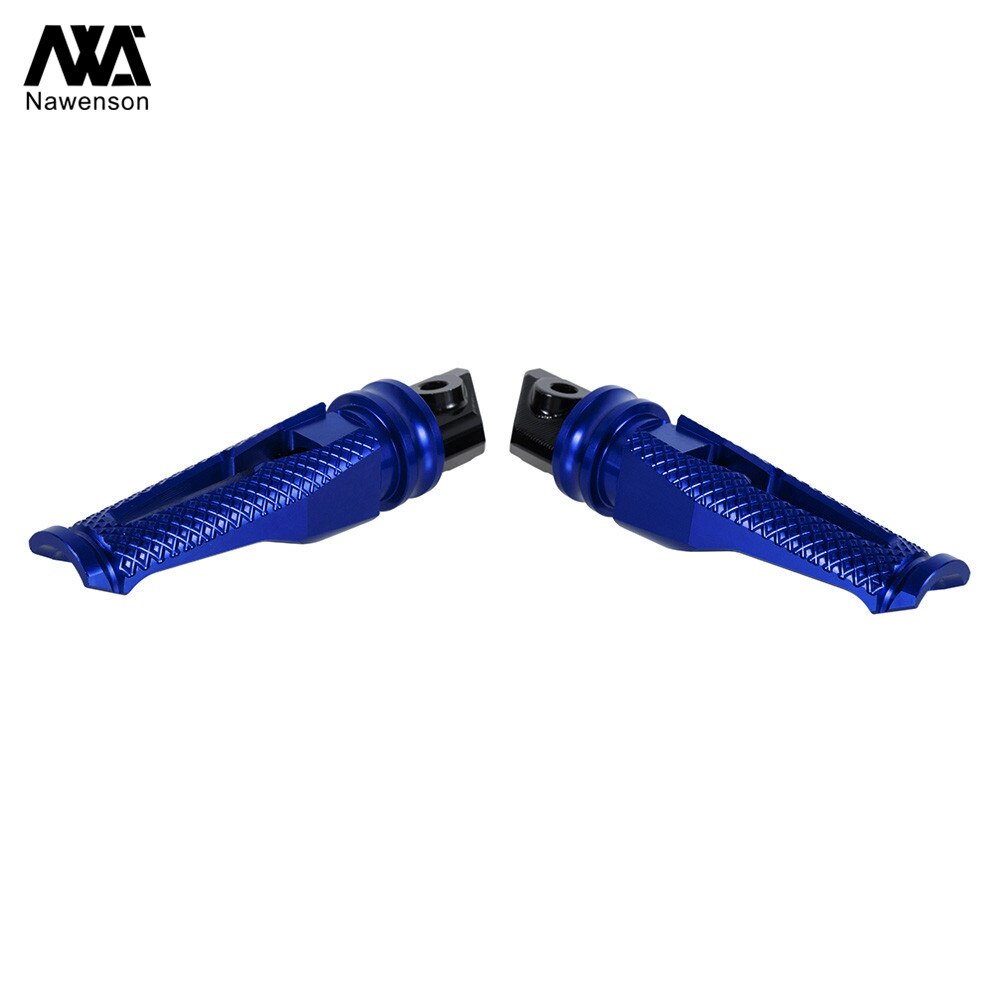 Pedaleira de alumínio para motocicleta, para honda cb1000r 2016-2018, pedaleira do passageiro traseiro, cbr600rr 2010-2018, cbr1000rr 2010-2018