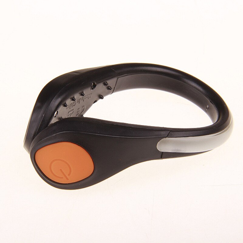 2Pcs Led Lichtgevende Schoen Clip Knipperende Speelgoed Voor Kinderen Volwassen Outdoor Fiets Night Running Sport Speelgoed Outdoor Party speelgoed: Orange Light