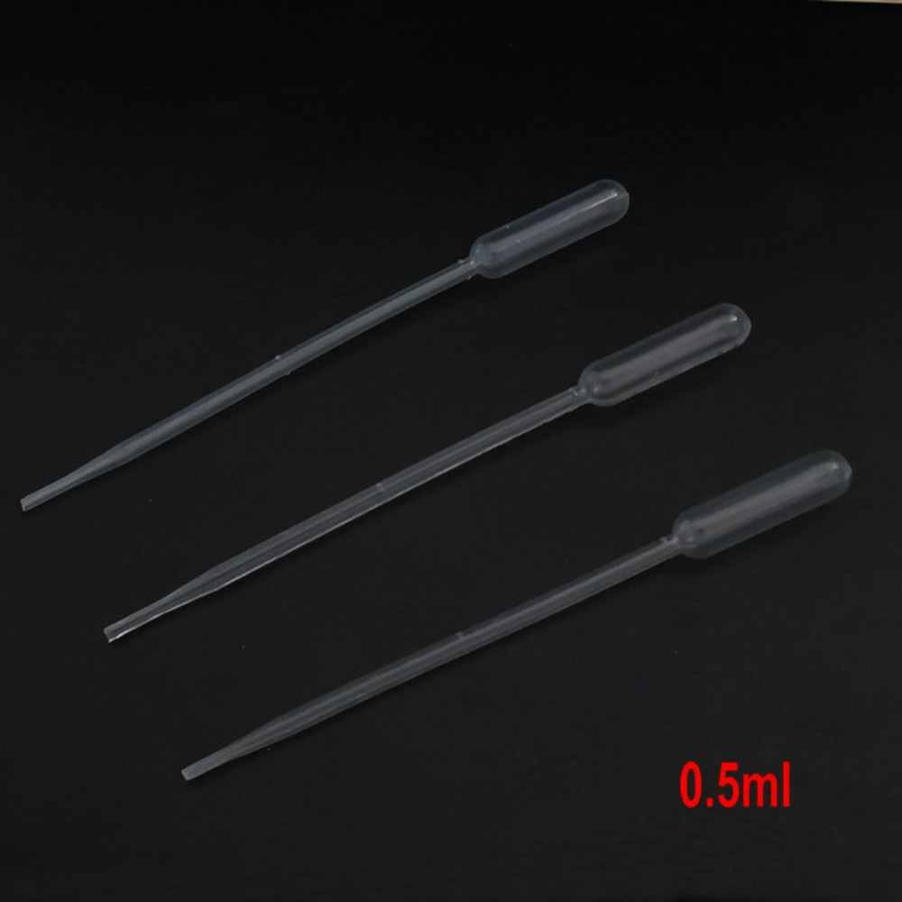 Pipeta Pasteur de plástico desechable, 500 ml/0,2 ml/1ml/2ml/3ml/3ml-L/5ml, , 0,5 Uds.